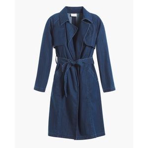 Chico’s Denim Trenchcoat